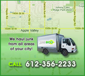 Junk Eco provides Apple Valley junk removal, hauling, disposal, and recycling.