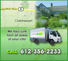 Junk Eco provides Chanhassen junk removal, hauling, disposal, and recycling.