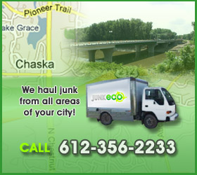 Junk Eco provides Chaska junk removal, hauling, disposal, and recycling.