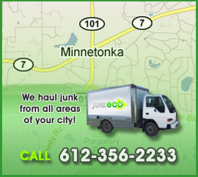 Junk Eco provides Minnetonka junk removal, hauling, disposal, and recycling.