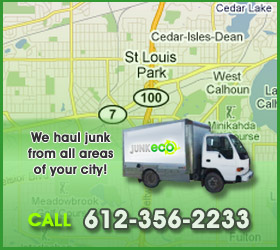 Junk Eco provides St. Louis Park junk removal, hauling, disposal, and recycling.